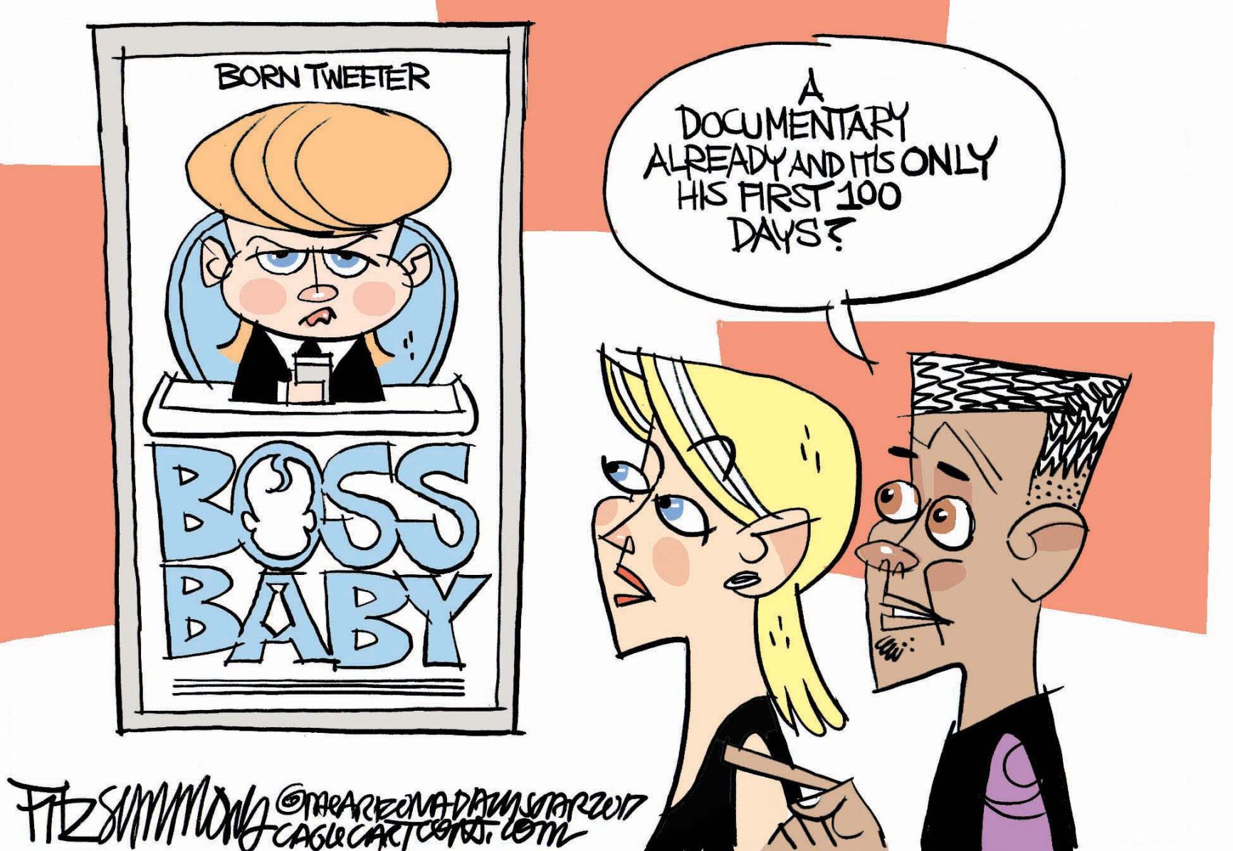 Daily Fitz Cartoon: 100 Days